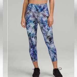 Lululemon Base Pace High-Rise Crop in Chromasphere Multi Sz 2